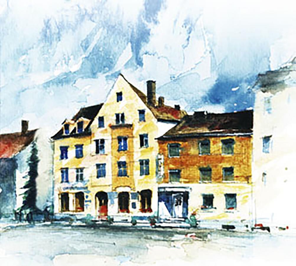 Hotel Augsburg Goldener Falke מראה חיצוני תמונה